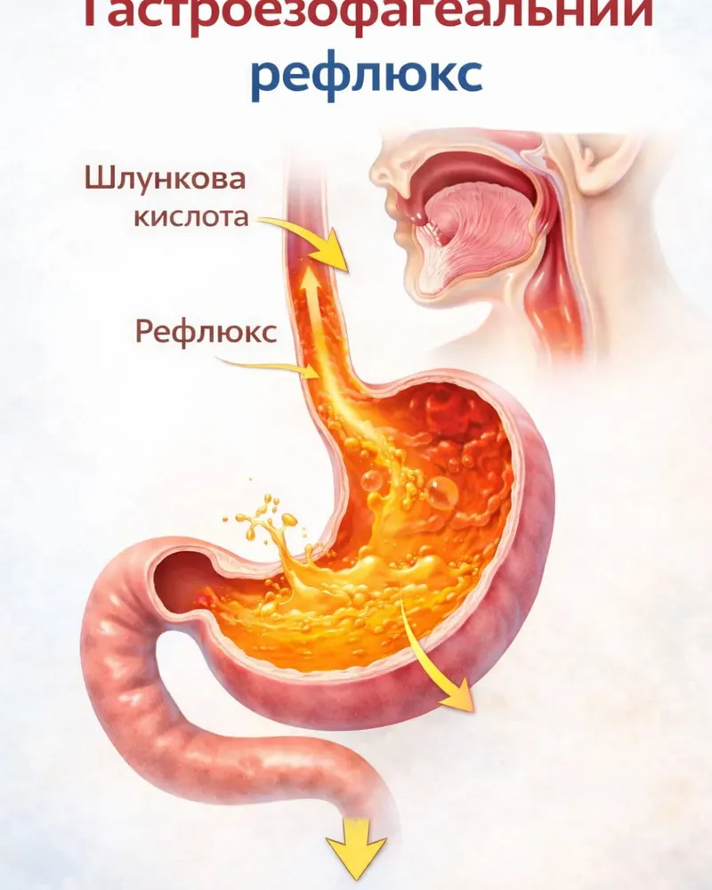 Гастроезофагеальний рефлюкс