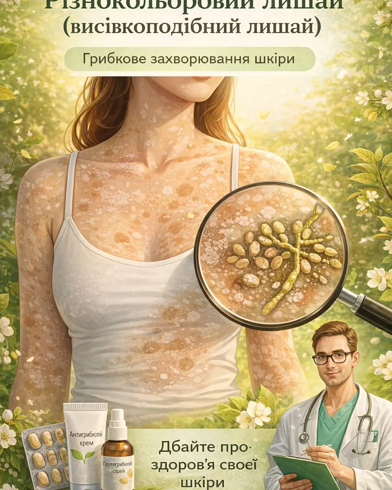 Різнокольоровий лишай