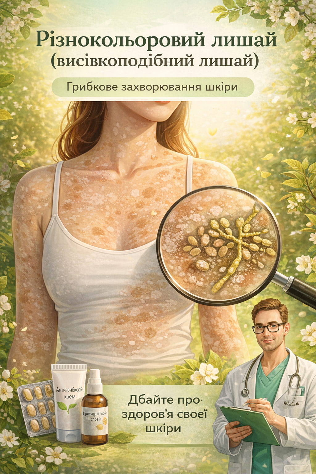 Різнокольоровий лишай