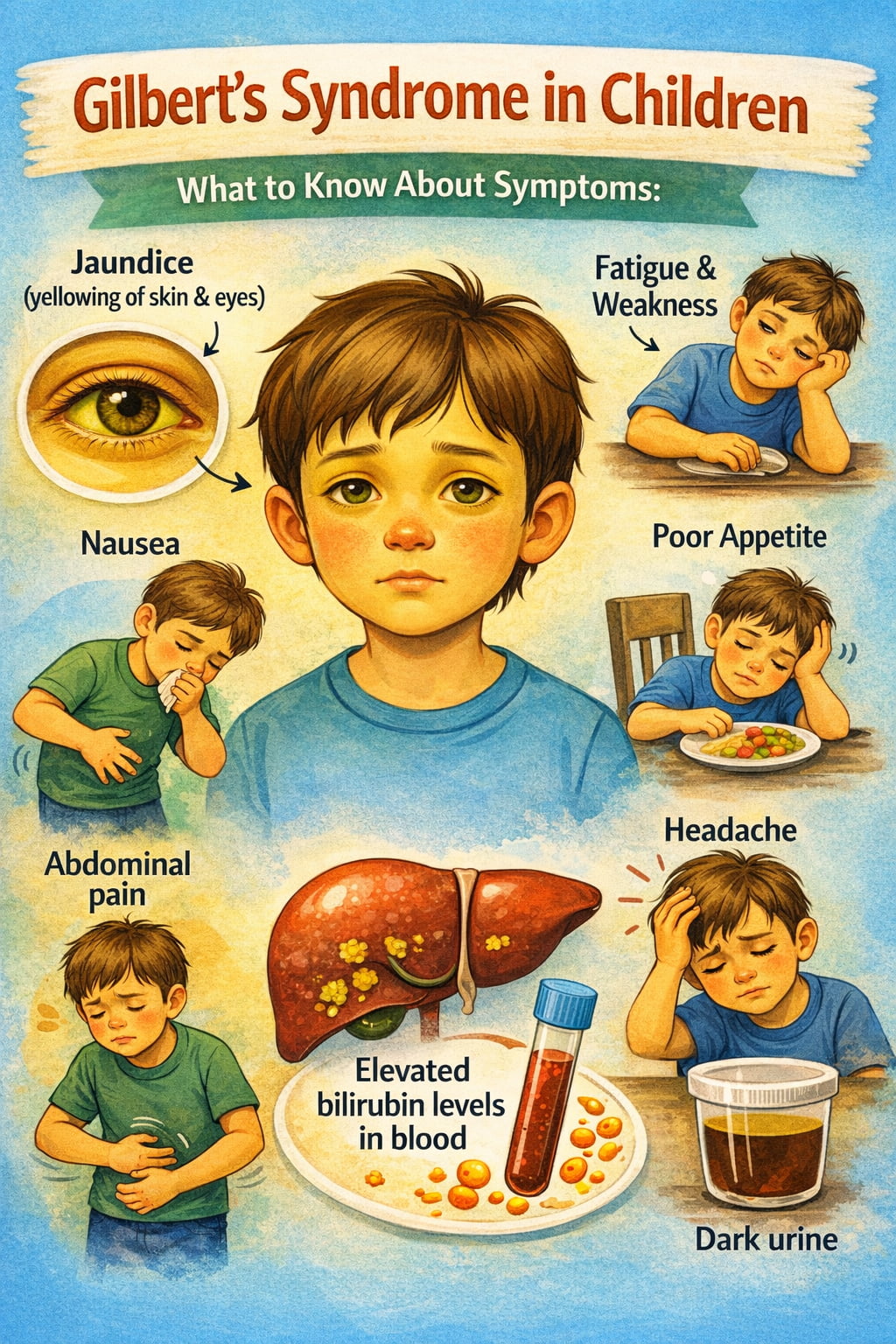 Синдром Жильбера у дітей