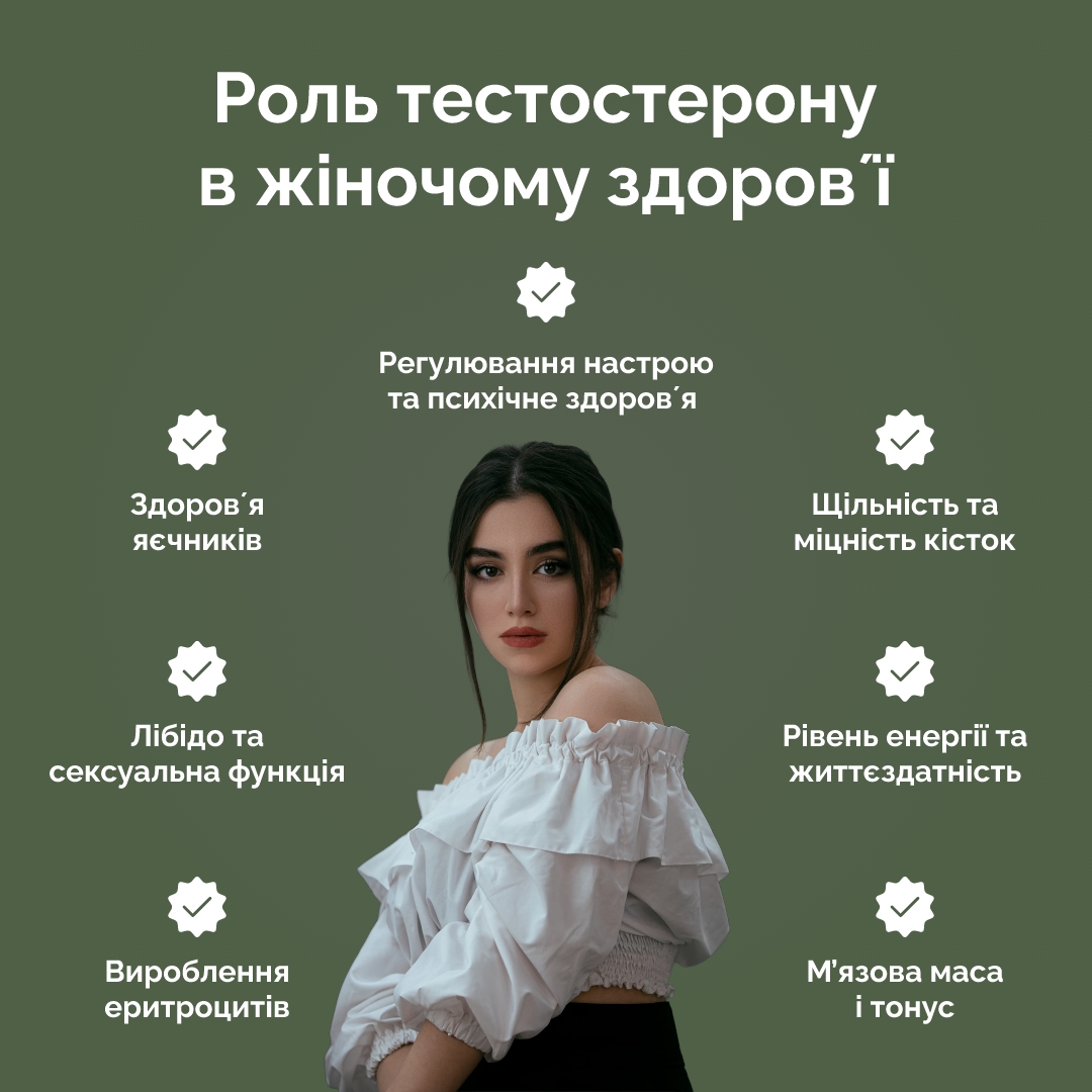Тестостерон у жінок: чому це важливо?